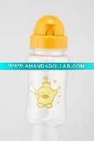 Wholesale 450ml baby bottle with straw