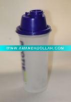 BPA free water plastic shaker bottle