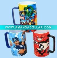 colorful rolling cups