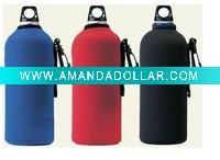 Wholesale aluminum sports bottle with nylon bag