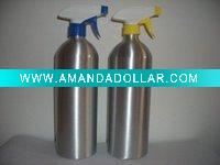 aluminum aerosol bottle