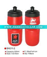 Wholesale 500ml water bottle