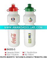plastic water bottle