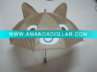 Wholesale Lovely carton straight children umbrella