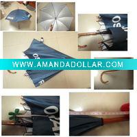 Wholesale curve handle the color is same as top straight umbrella