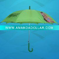19'' automatic open animals children umbrella