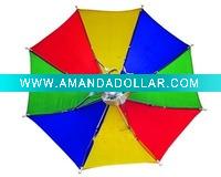 umbrella hat ,head umbrella, hat umbrella