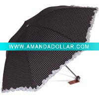 black Folding umbrella