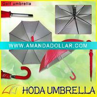 Small golf umbrella with silver coated