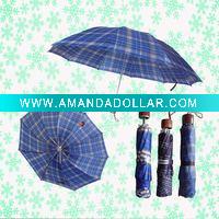 Wholesale Men's umbrella in checks design