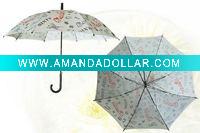Wholesale 23" straight advertising umbrella