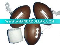 Wholesale disposable rugby ball poncho/raincoat