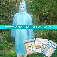 PE rain coat