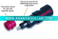 Dual function cigarette plug