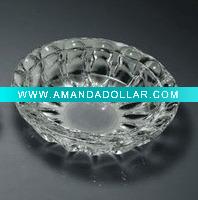 Wholesale highgrade transparency glass ashtray