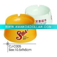 Wholesale LR1171 round plastic ashtray