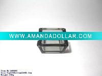 Wholesale handmade press square glass ashtray