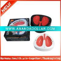lung shape cough ashtray