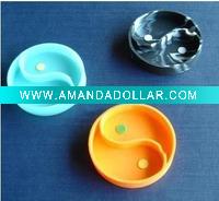 Wholesale round silicone shtray