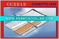 Wholesale metal cigarette case with mirror