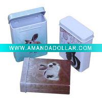 Tin cigarette holder