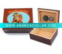 wooden cigar box