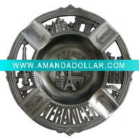 Pewter Round Ashtray