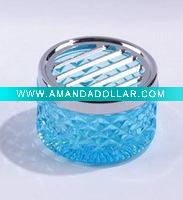 Wholesale Colored glass round ashtray