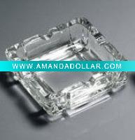 Wholesale highgrade transparency glass ashtray