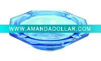 Wholesale Hexagon Glass Ashtray - G0738