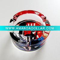 Wholesale glass ashtray(P320-08H-03)