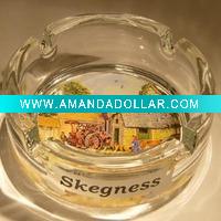 glass ashtray