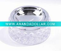 Wholesale Transparent glass smokeless ashtray