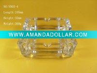 supply glass ashtray / square glass ashtray (made in china)