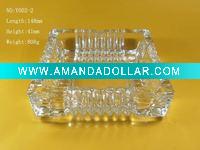 crystal ashtray , glass ashtray in stock