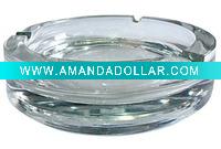 Wholesale Flashing high white glass material ashtary