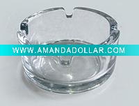 Wholesale Flashing high white glass material ashtary