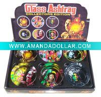 crystal ashtray 055607