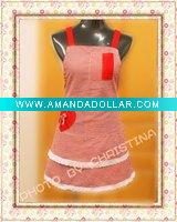 Wholesale 100% cotton printing leather aprons