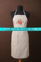 Wholesale pure linen kitchen Apron tea towel