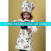 Wholesale Fashion Children Apron Set K001