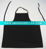 black long polyester apron AP-06