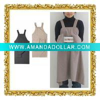 Wholesale Nature Colour Baguette Waist Apron