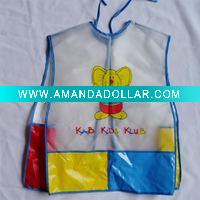 Wholesale Kid Pvc painting apron