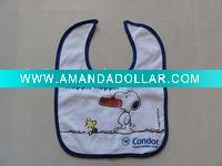 Wholesale snoppy baby bib(lf-apron-014)