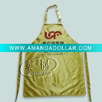 Satin printed apron promotion apron