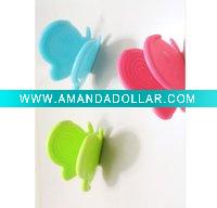 Butterfly magnet oven mitt,used as magnet dish catcher