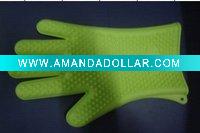 Silicone oven gloves