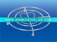 Wholesale Delicate (metal)steel wire round chrome plated pot holder