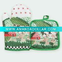 oven mitt&potholder